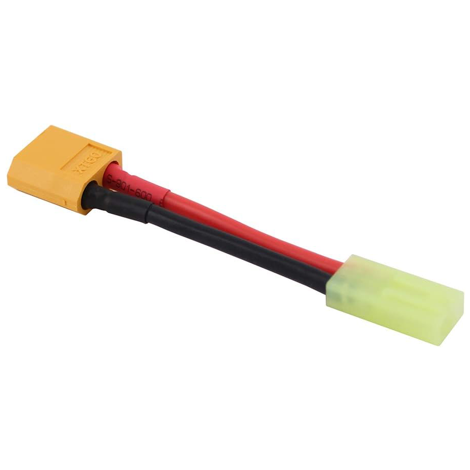 XT60 Male to Mini-Tamiya Female Adapter
