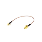 MMCX 90° to SMA (or RP-SMA) Antenna Extension Cable