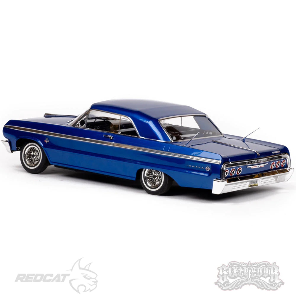 Redcat 1/10 SixtyFour Chevy Impala Lowrider (Brushed / Blue / RTR)