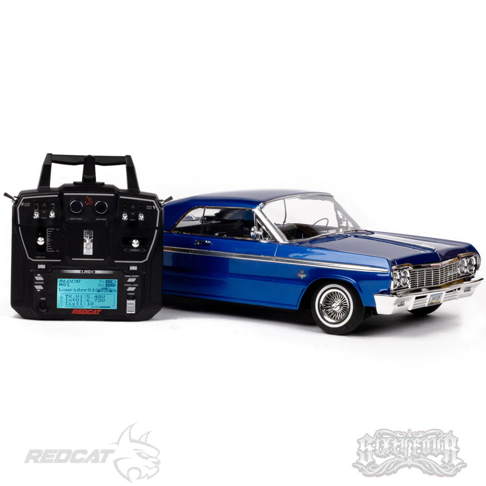 Redcat 1/10 SixtyFour Chevy Impala Lowrider (Brushed / Blue / RTR)