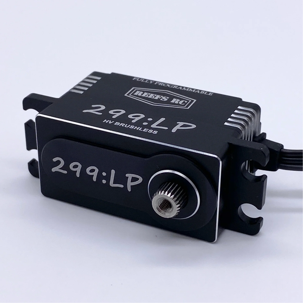Reefs RC 299:LP Low-Profile Brushless Digital Servo (25T Spline / Steel Gears)