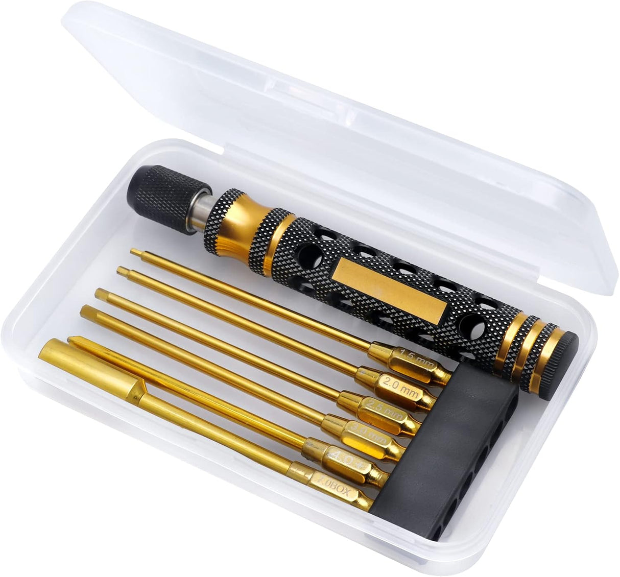 HobbyPark 6-in-1 Hex Driver Screwdriver Set