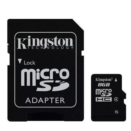 Kingston 8GB Micro SD Card (Class 4)