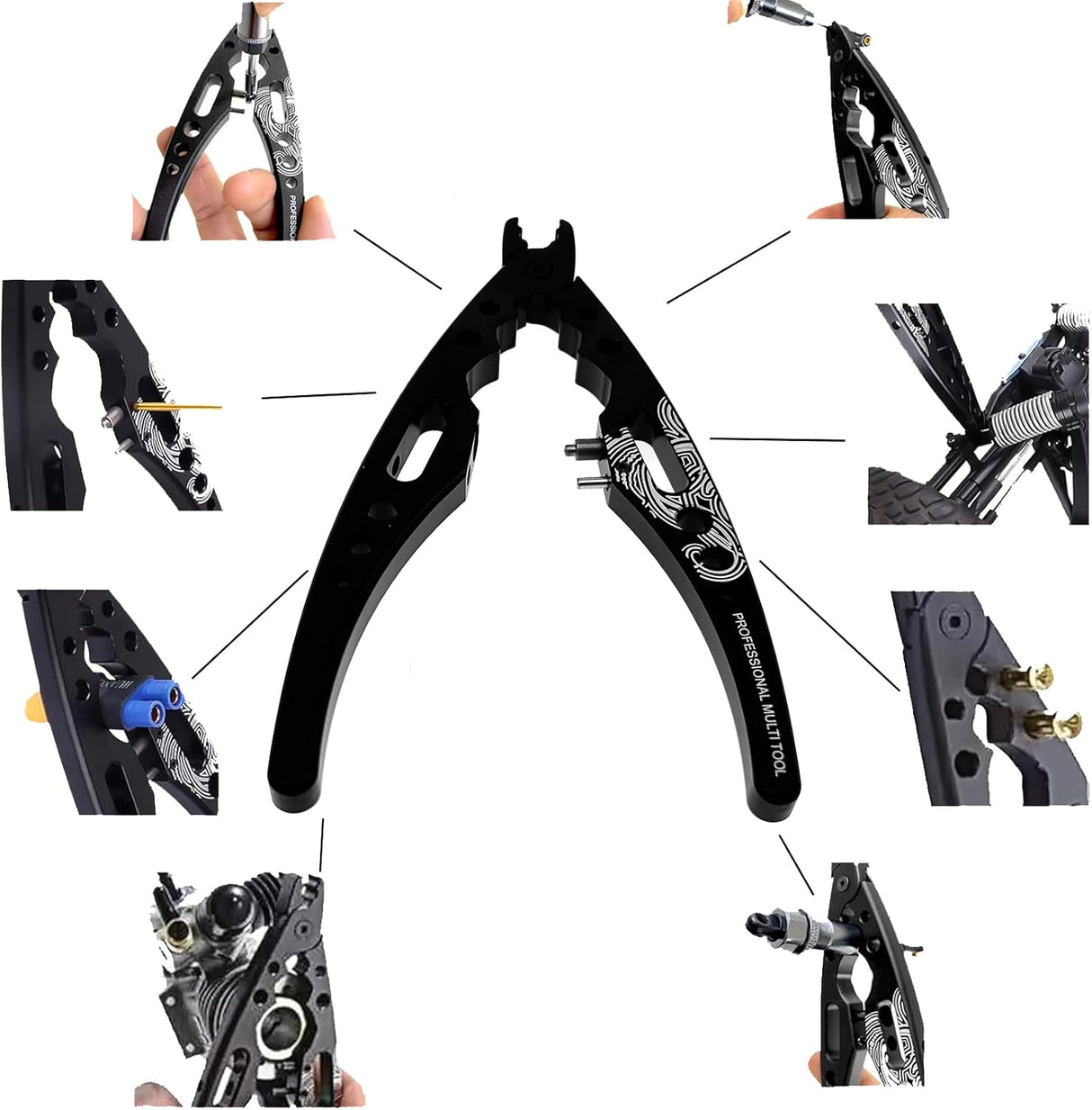RC Shock Pliers (Aluminum / Multi-Function)