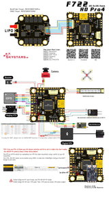 Skystars F722 HD Pro4 + KO60 Stack (60A / 30x30 / BLHeli_32 / 3-6S)