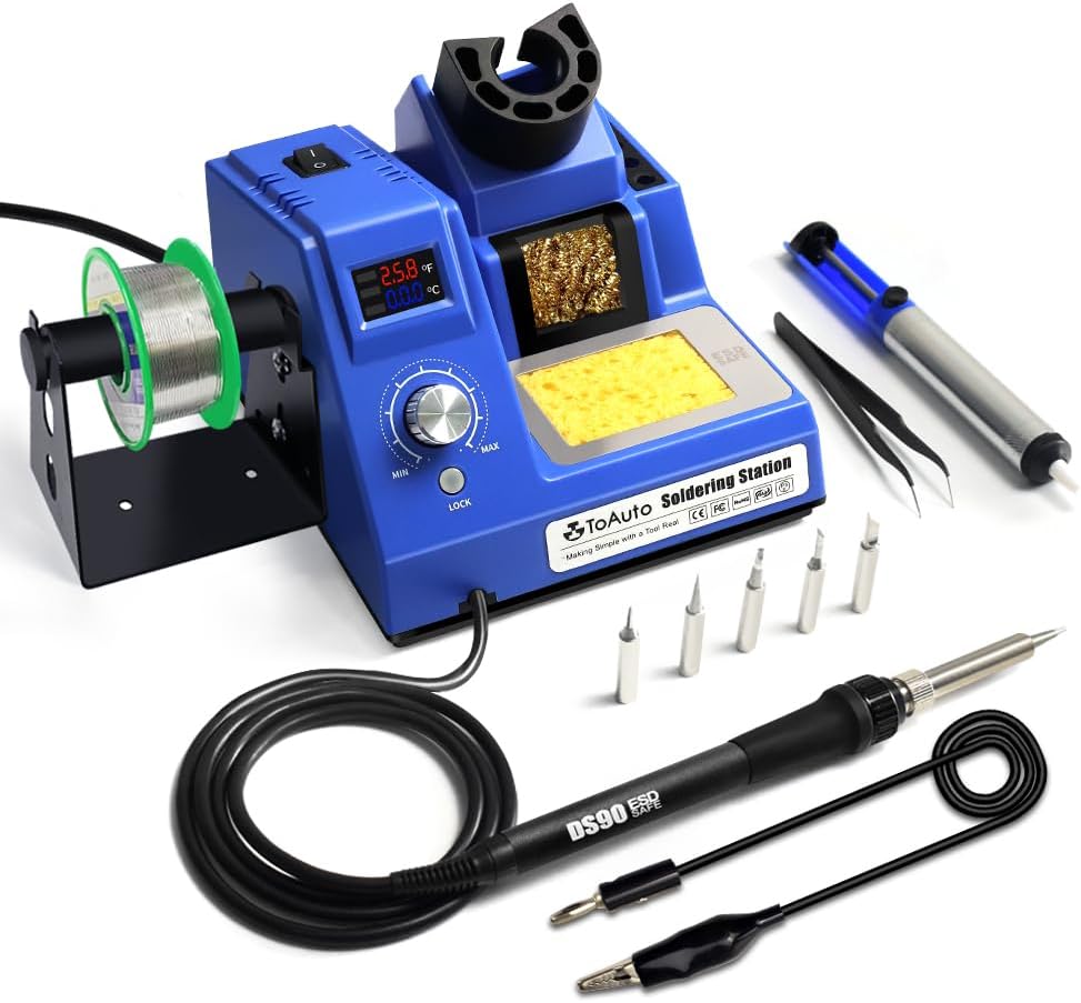 ToAuto DS90 Soldering Station with LED Digital Display
