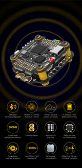 SpeedyBee F7 V3 Stack (50A / 30x30 / BLHeli_32 / 3-6S)