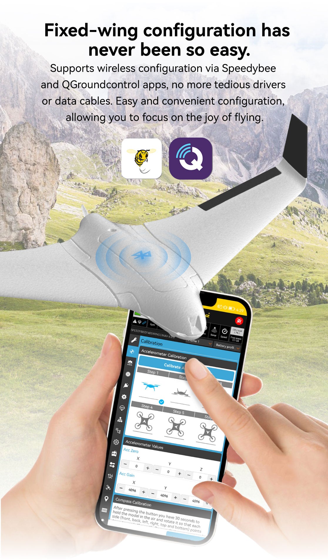 SpeedyBee F405 WING APP Flight Controller