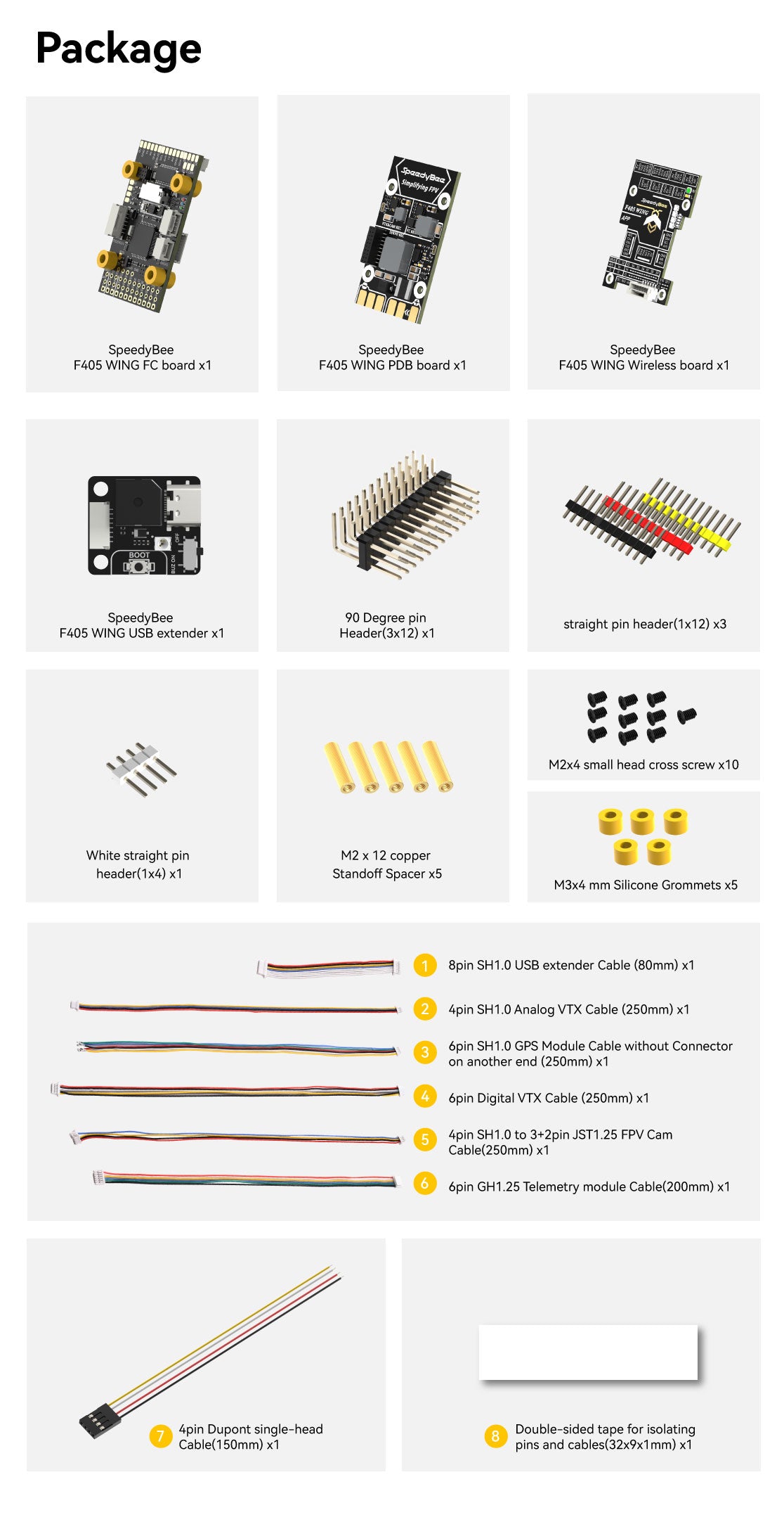 SpeedyBee F405 WING APP Flight Controller