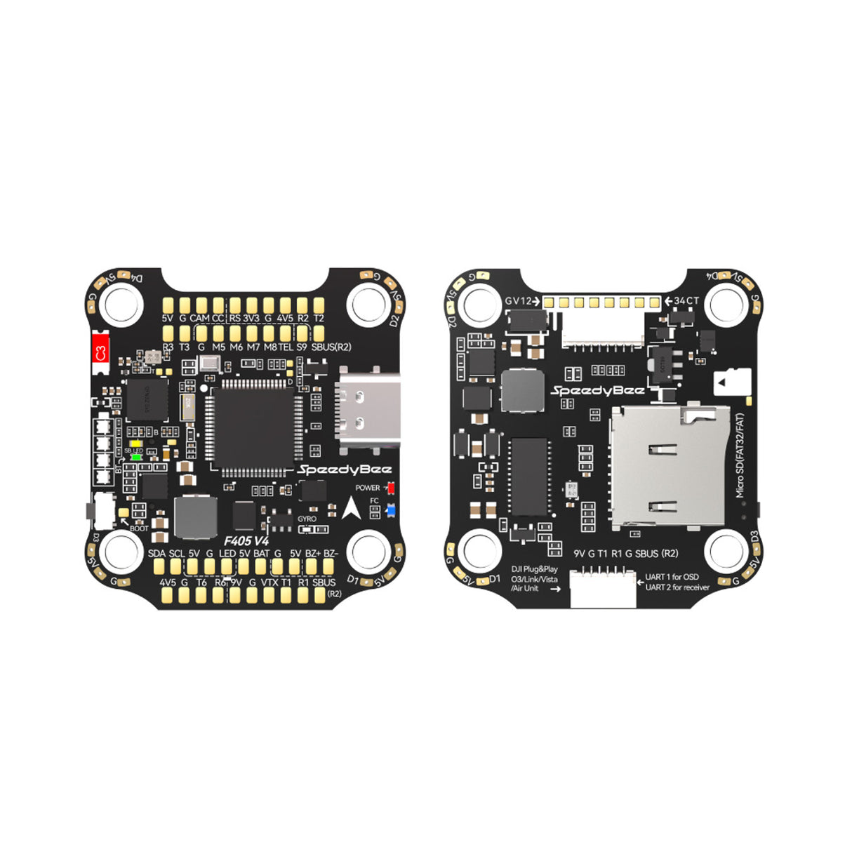 SpeedyBee F405 BLS V4 Stack (60A / 30x30 / BLHeli_S / 3-6S)