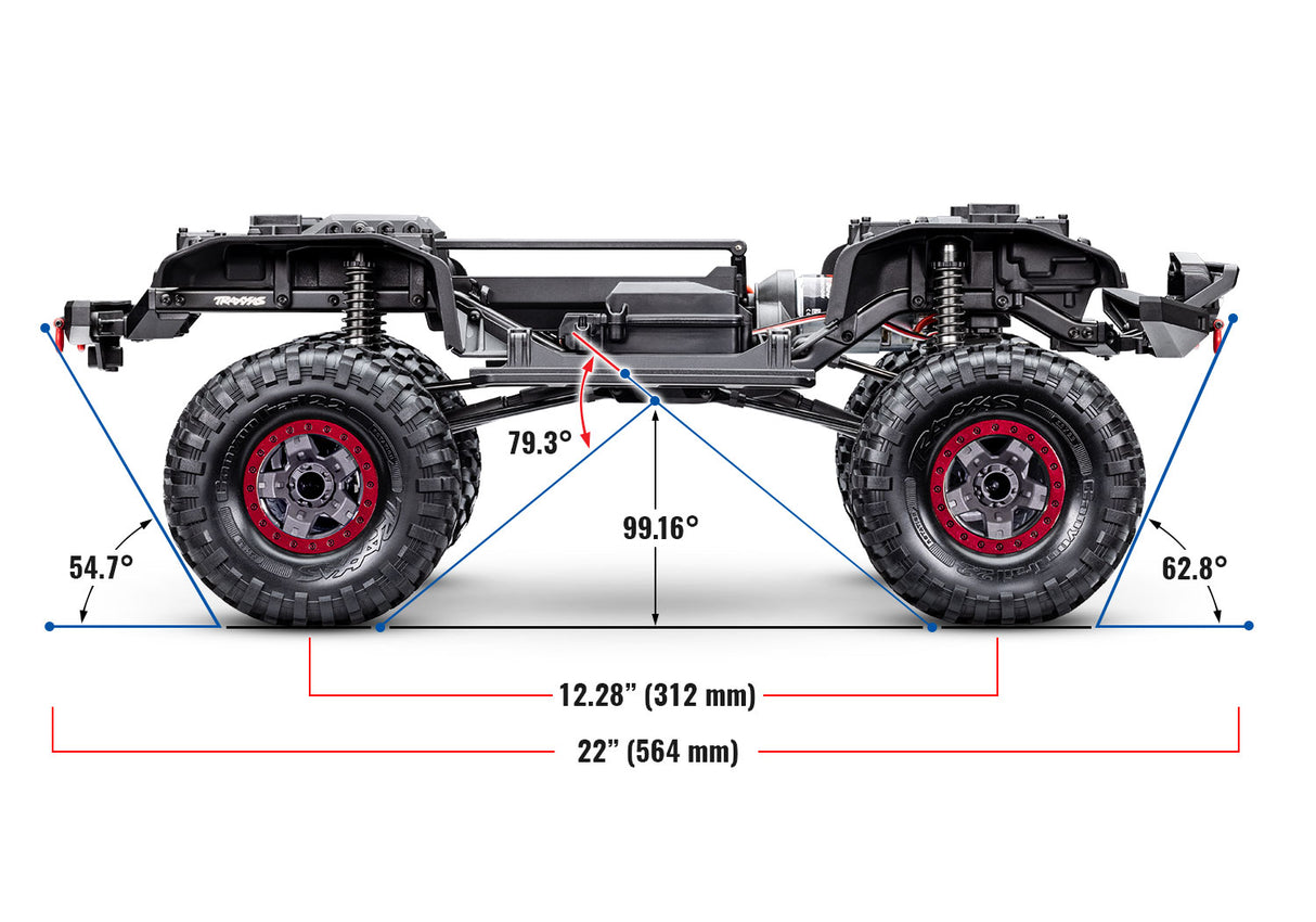 Traxxas 1/10 TRX-4 Sport High Trail Edition 4WD Crawler (Brushed / ARR)