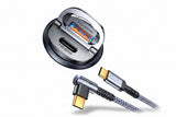 MRGLAS 125W Car Charger with USB-C Cable (USB PD65W & QC60W / Metal Flush-Fit / 1pc)