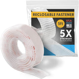 Rebuild Skills Plastic Interlocking Fastener Roll (1"x5' / Clear / 1pc)