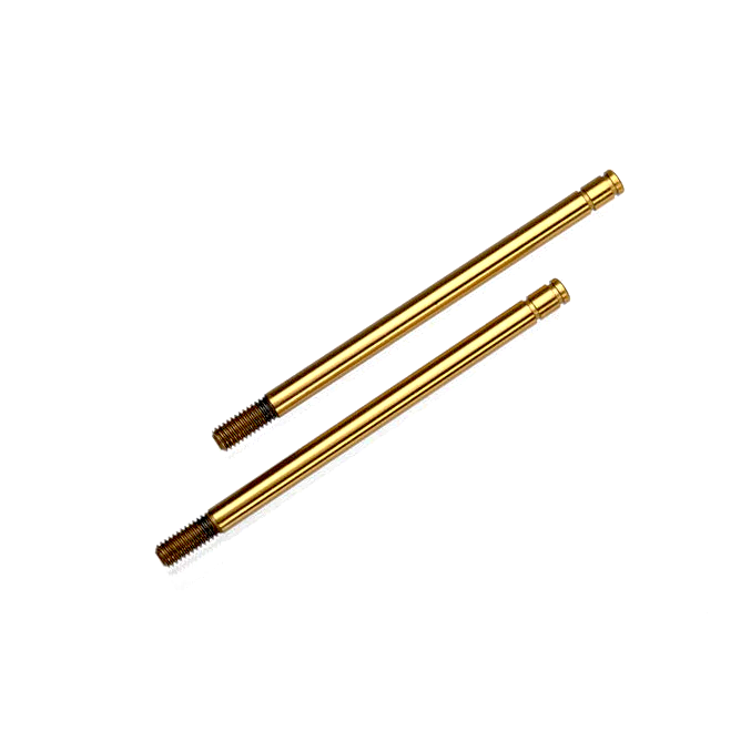 Traxxas Long Steel Shock Shafts (2pcs / Titanium Nitride Coated)