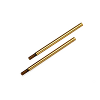 Traxxas Long Steel Shock Shafts (2pcs / Titanium Nitride Coated)