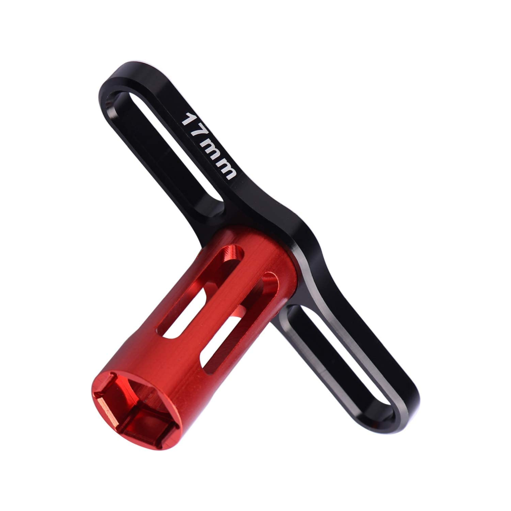 Wheel Hex Sleeve Wrench (17mm / Red)