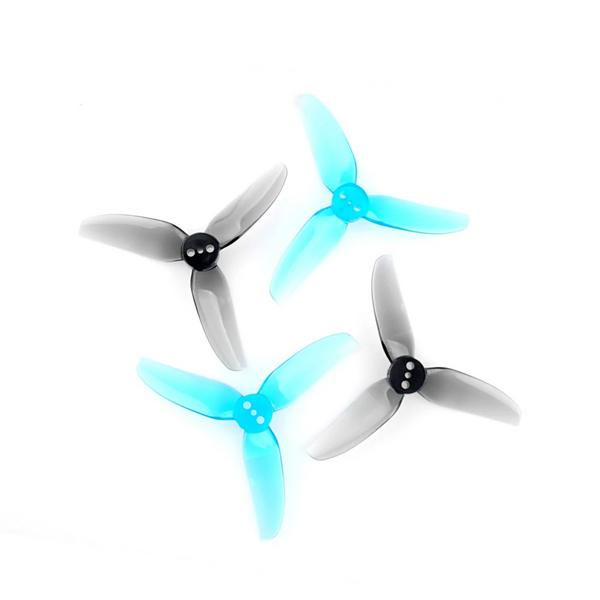 HQProp DP V2S T2.5X2 3-Blade Propellers (3-Hole / Grey or Blue) | RC-N-Go