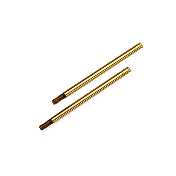 Traxxas X-Long Steel Shock Shafts (2pcs / Titanium Nitride Coated)