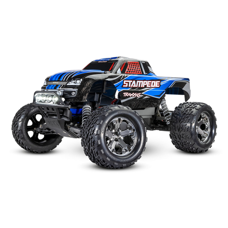 Traxxas 1/10 Stampede XL-5 2WD Electric Monster Truck with LEDs (Brushed / RTR / Multiple Colors)