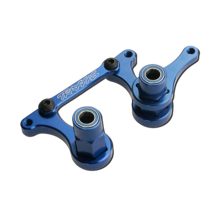 Traxxas Aluminum Steering Bellcrank Assembly (#3743A / Blue)