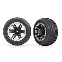 Traxxas Front Alias Tire & RXT Wheel Set (#3771X / 2.8" / 12mm Hex / 2pcs)