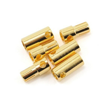 (*) Banana Plug Bullet Connectors (3 Pairs / Male & Female / 6.5mm) | RC-N-Go