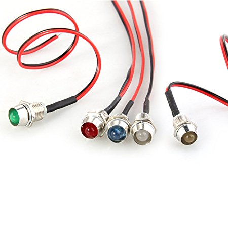 LED Indicator Light (Red, Blue, Green, Yellow or White) | RC-N-Go