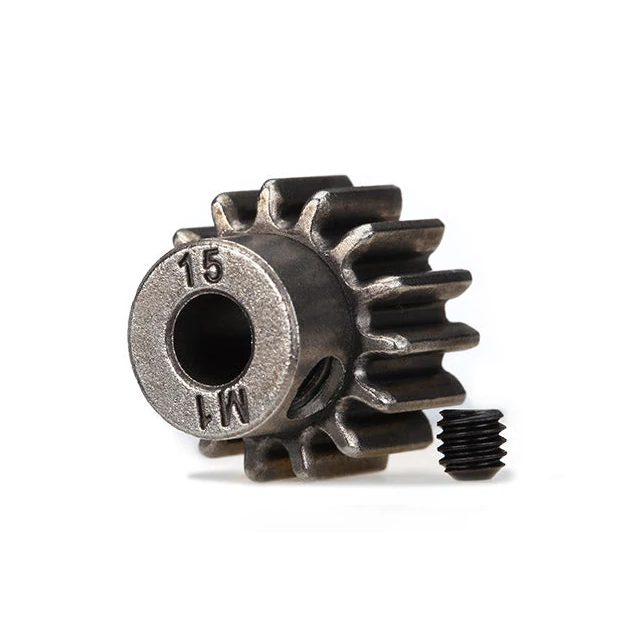 Traxxas 15T Pinion Gear (1.0 Metric Pitch / 5mm Shaft / #6487X)