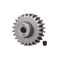 Traxxas 24T Pinion Gear (1.0 Metric Pitch / 5mm Shaft / #6496X)