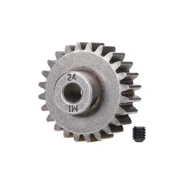 Traxxas 24T Pinion Gear (1.0 Metric Pitch / 5mm Shaft / #6496X)