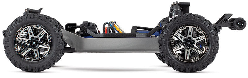 Traxxas 1/10 Rustler 4X4 VXL Electric Stadium Truck (Brushless / Blue / ARR) | RC-N-Go