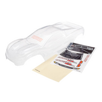 Traxxas Clear Rustler Body with Decals