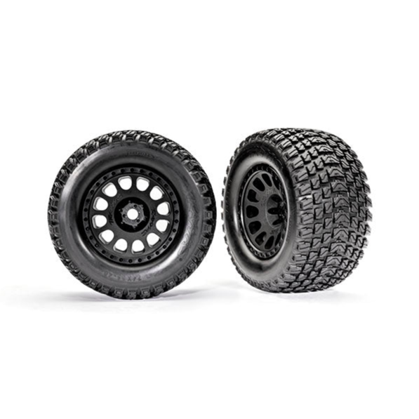 Traxxas 4WD Gravix Tire & Wheel Set (#7872 / 5.5" / 17-24mm  Hex / 2pcs)
