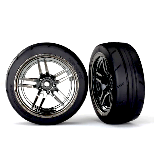 Traxxas Front Tire/Wheel Set (#8373 / 1.9" / 12mm Hex)