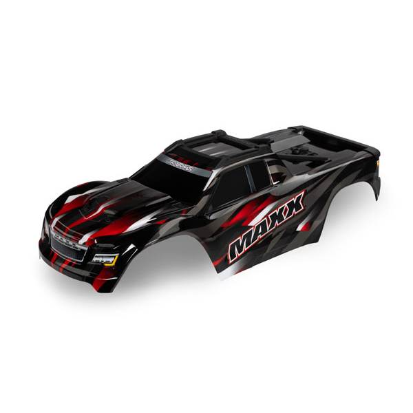 Traxxas Maxx Body (Red / Pre-Applied Decals)