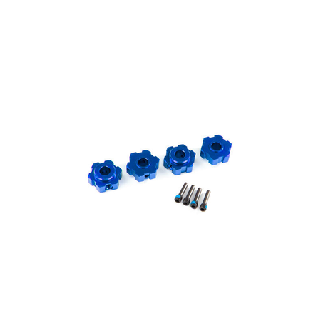 Traxxas Aluminum Splined Wheel Hubs (17mm / Multiple Colors)