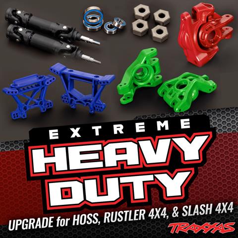 Traxxas Extreme Heavy Duty Upgrade Kit (#9080R / Multiple Colors)