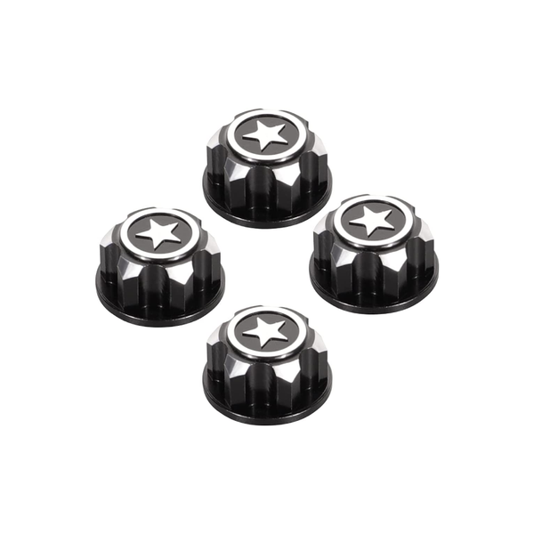 Aluminium Hex Wheel Mount Nuts (17mm / 4pcs)