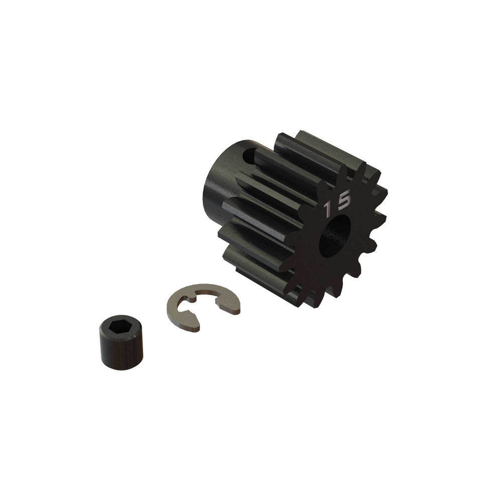 ARRMA Safe-D5 15T Pinion Gear (1.0 Mod / 5mm Shaft)