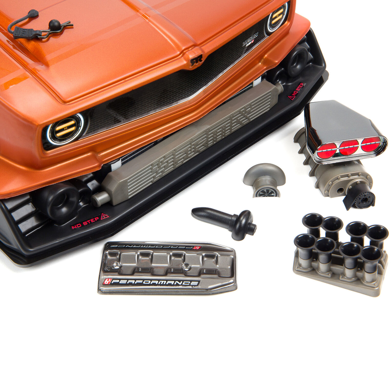 ARRMA 1/7 Felony 6S V2 BLX 4WD All-Road Muscle Car (Brushless / Orange / ARR) | RC-N-Go