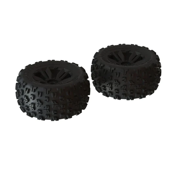 ARRMA 1/8 Dboots Copperhead2 MT Tire Set (Pre-Glued / 17mm Hub / 2-Pack) | RC-N-Go