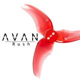 AVAN Rush 2.5 x 1.9 Tri-Blade 2.5" Propellers (Red) | RC-N-Go