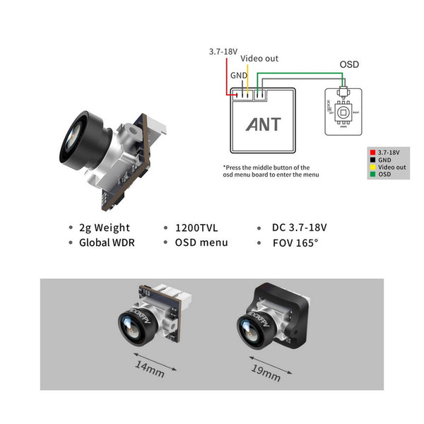 caddx ant camera