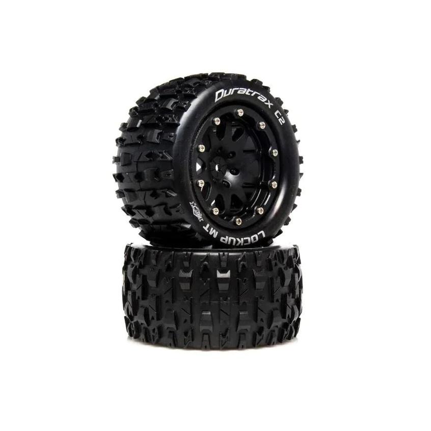Duratrax Lockup MT Belted Tire & Wheel Set (2.8" / 12mm Hex / 2pcs)