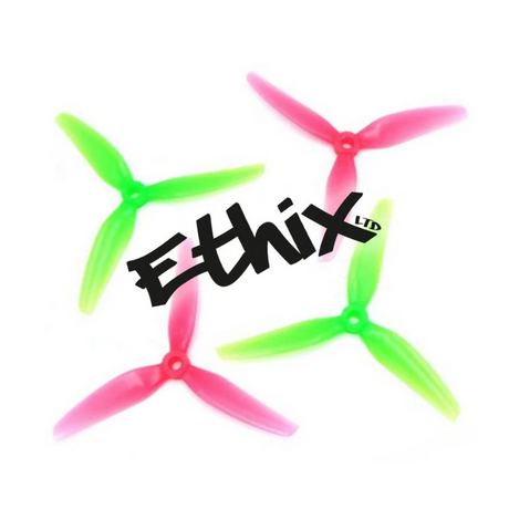 HQProp Ethix S3 5X3.1 3-Blade Propellers (Watermelon) | RC-N-Go