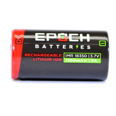Epoch 18350 / 1100mAh / 9A IMR Battery