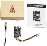 AKK FX2 Ultimate Mini 5.8GHz Video Transmitter (20x30mm / 25-1000mW / MMCX to SMA) | RC-N-Go