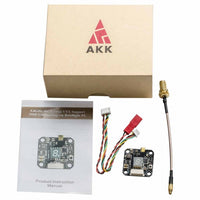 AKK FX3 5.8GHz Video Transmitter (20x20mm / 25-600mW / MMCX to SMA) | RC-N-Go