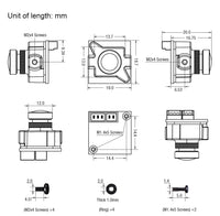 Foxeer Micro Razer FPV Camera (1.8mm Lens / CMOS / Black) | RC-N-Go