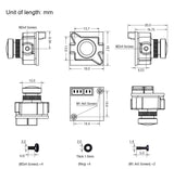 Foxeer Micro Razer FPV Camera (1.8mm Lens / CMOS / Black) | RC-N-Go